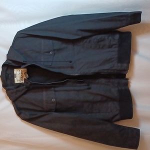 American Rag cie Men's Black Windbreaker With Hood Size XXL.